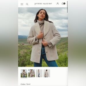 Jenni Kayne Aspen Shearling Coat